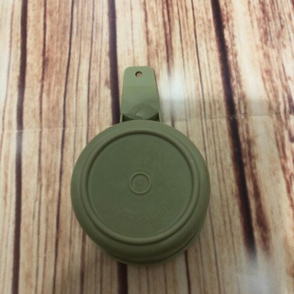 Vintage Tupperware Avocado Green Nesting Measuring Cup 3/4 CUP Replacement 762-5 - Picture 10 of 12